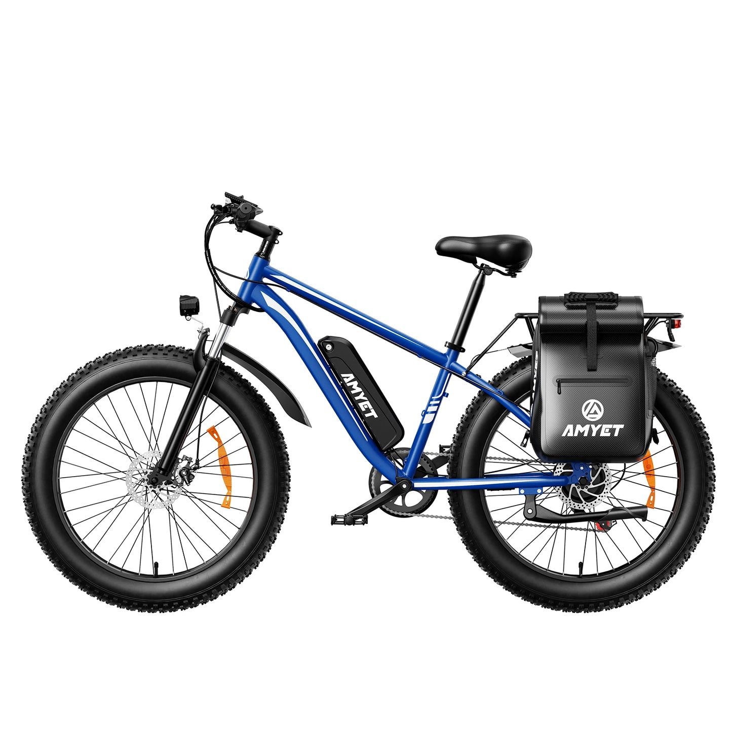 AMYET EB26 Electric Bike for Adults 1000W Electric Bicycle 48V 15AH E Bike 26" Fat Tire Mountain 31mph Dual Shock Absorber Ebike