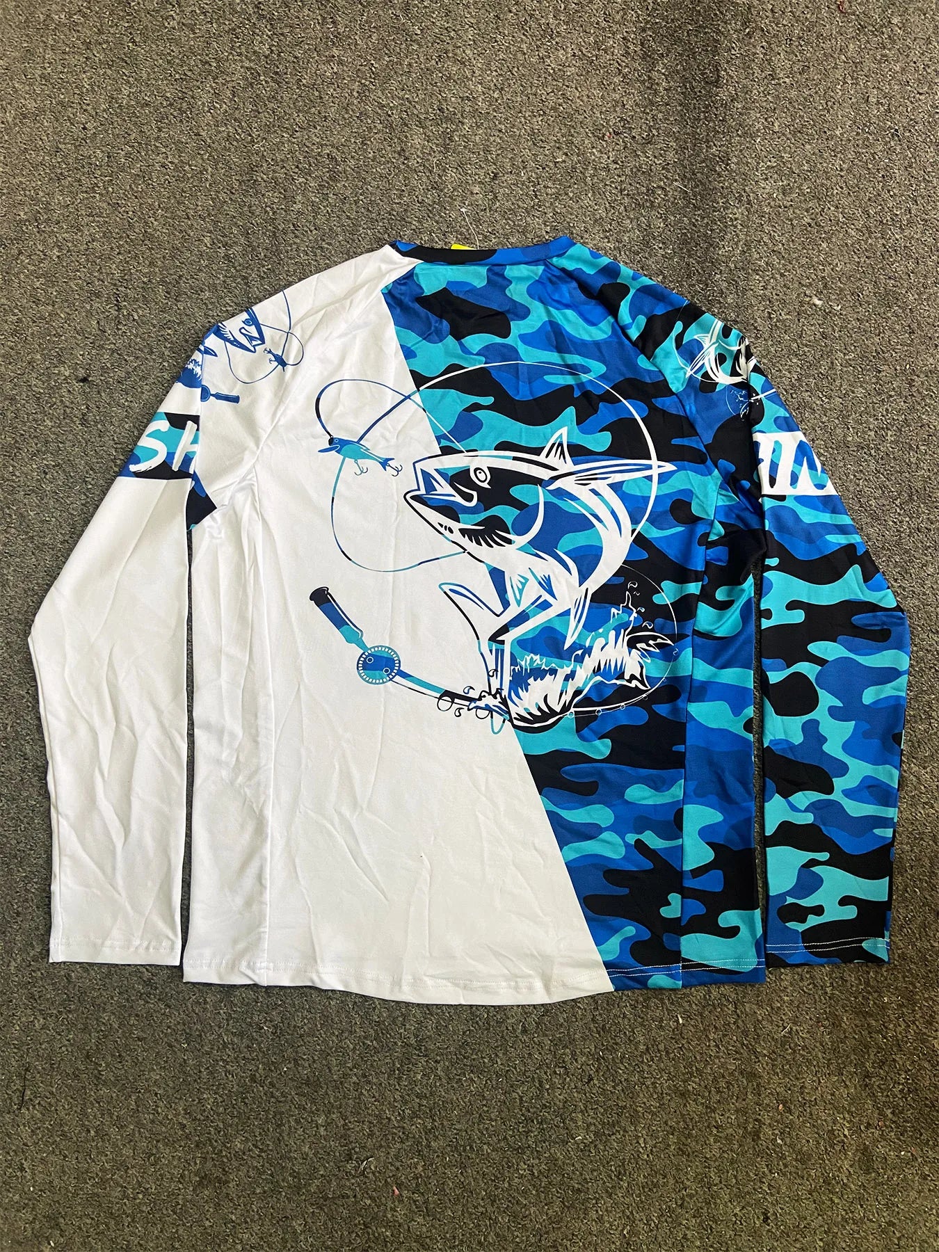 Fishing Wear Sailing Shirt Men Long Sleeve Sun Protection