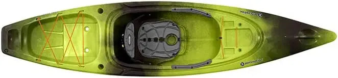 Perception Sound 10.5 Sit Inside Kayak for Fishing and Fun