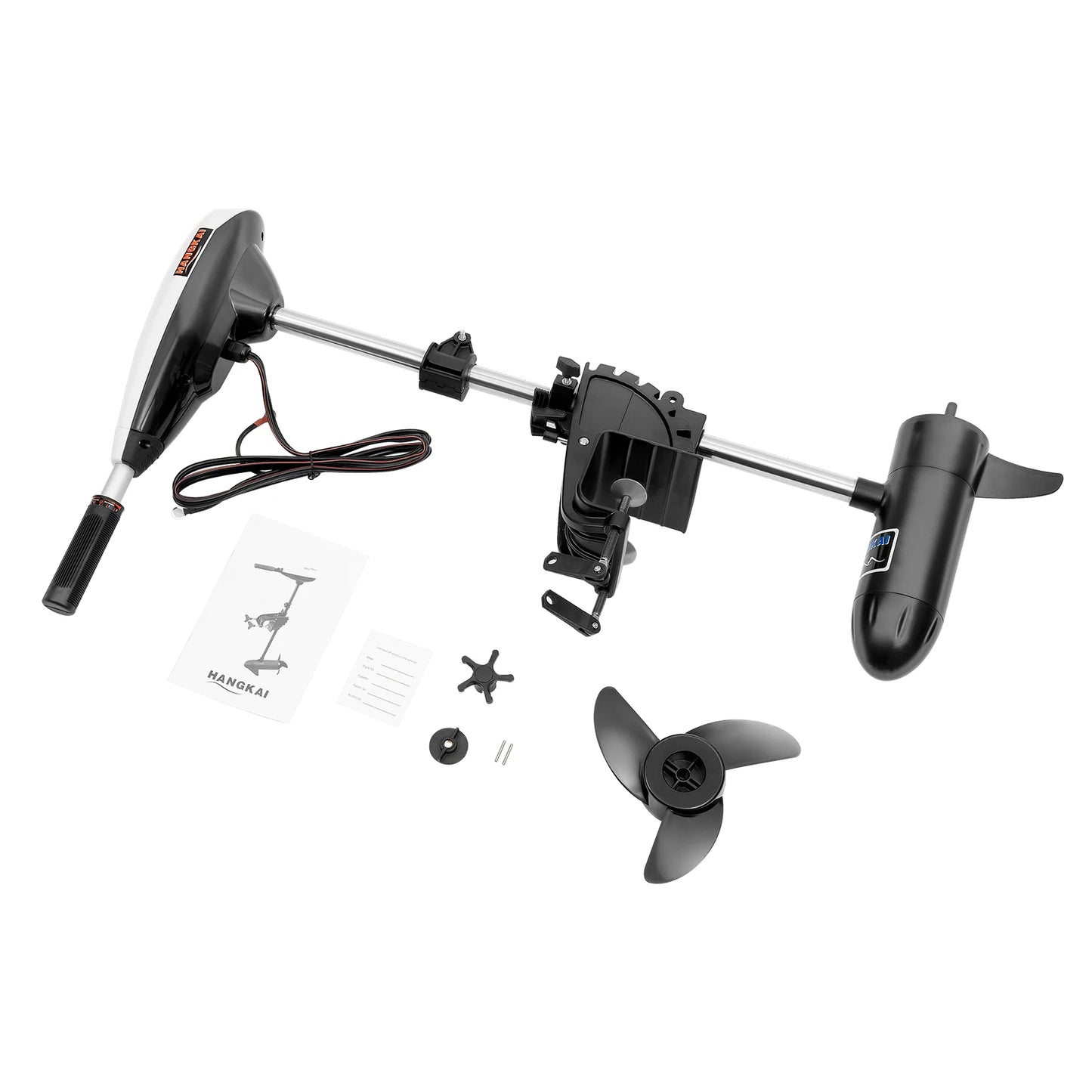 lectric Outboard Trolling Motor 65LBS With 40CM Short Shaft Brush Motor Suitable For Small Boats Inflatable Boat