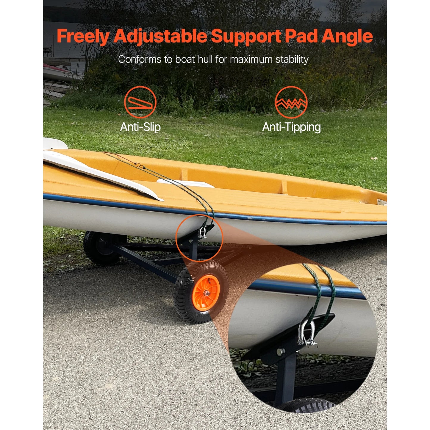 420lbs Boat Trailer Dolly