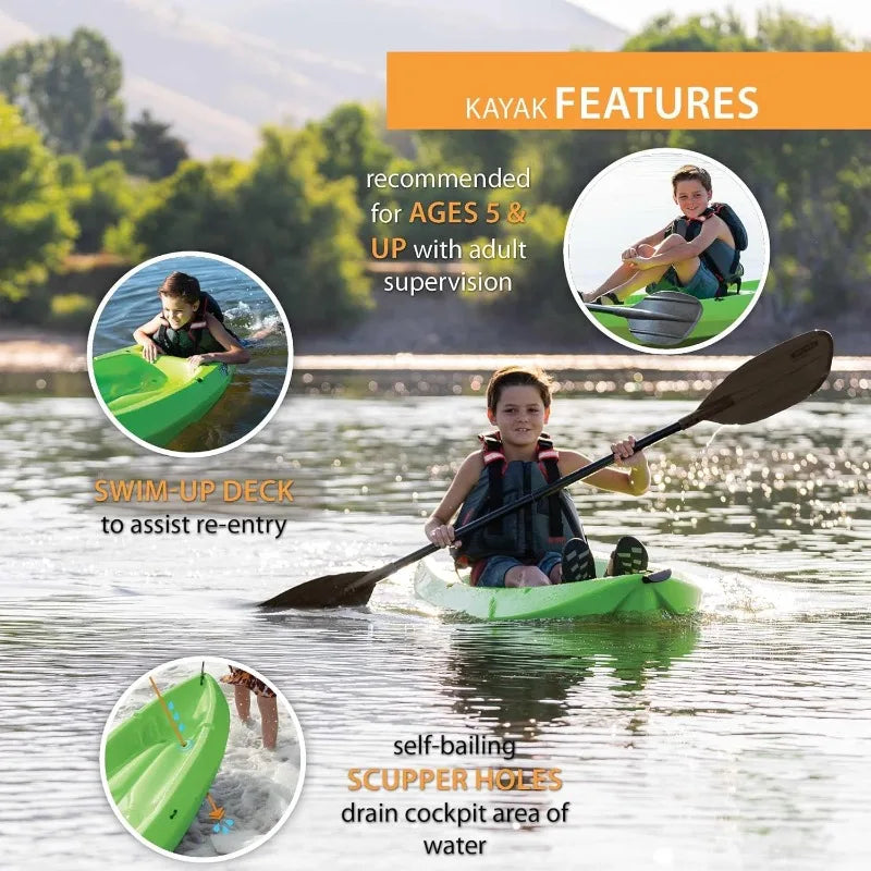 6 Feet Wave Kayak with Paddle