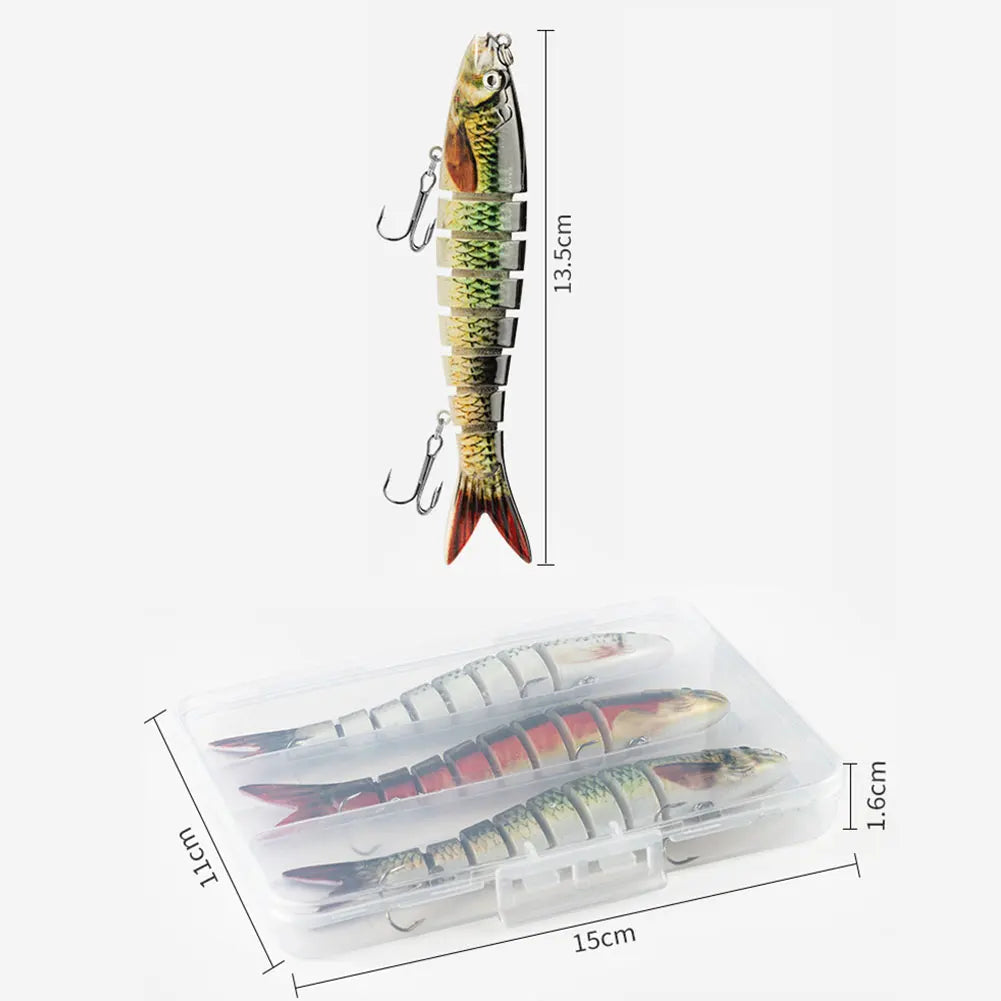 3/5/10Pcs Fishing Lures Bait Slow Sinking