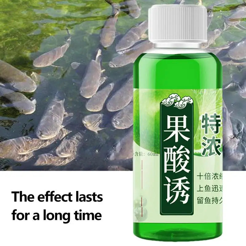 Fish Attractant Liquid 60ml High Concentration Fish Lures  Fishing Bait Additive