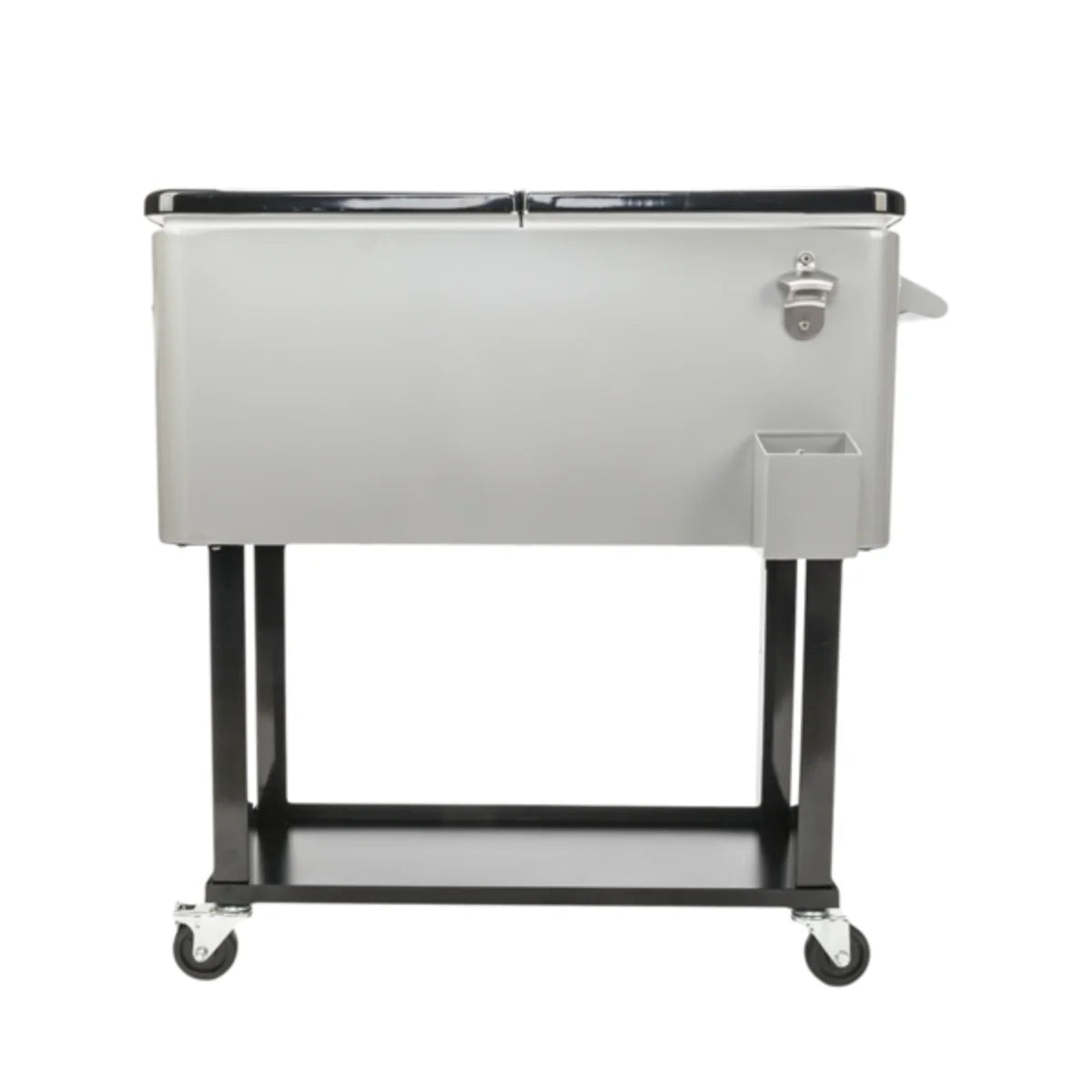 80 QT Iron Spray Cooler with Shelf