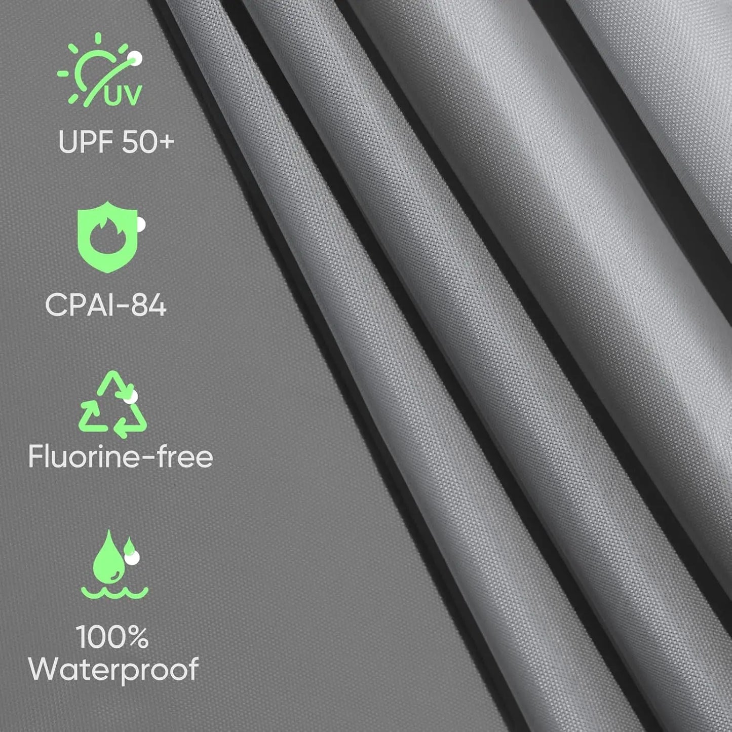 10x10 Heavy Duty Pop Up Canopy Tent- Waterproof, 11ft Interior Height, Easy Setup