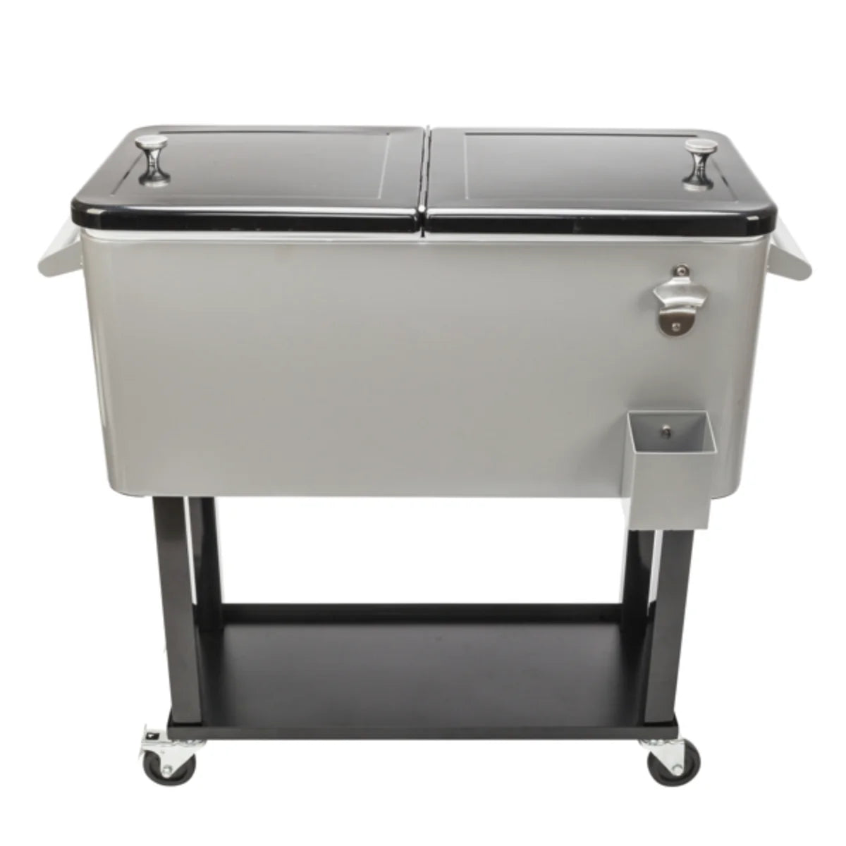 80 QT Iron Spray Cooler with Shelf