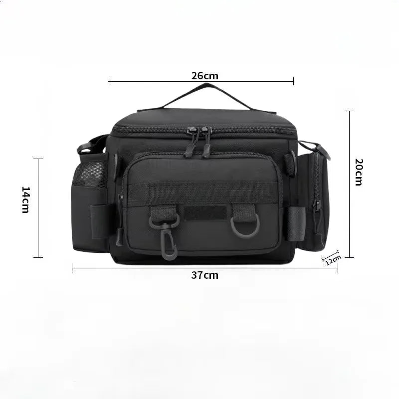 Fishing Backpack for Men Large Capacity Rod Storage Shoulder Bag Outdoor Sports Fish Equipment Storage Pack 2028