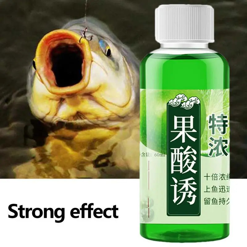 Fish Attractant Liquid 60ml High Concentration Fish Lures  Fishing Bait Additive