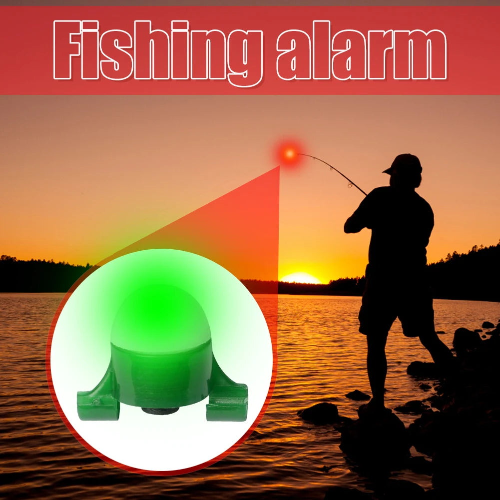 LED Fishing Alarm Rod Tip Sensor Light Carp Night Fishing Bite Alarm Accessories