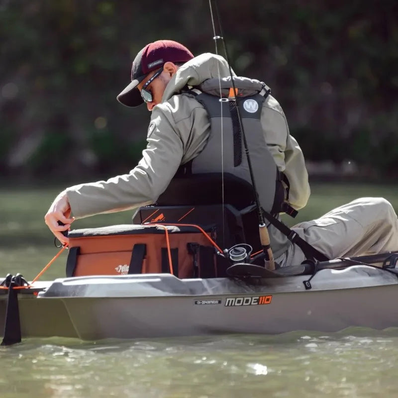 Catch Mode Fishing Kayak with Lawnchair - 10.5 ft