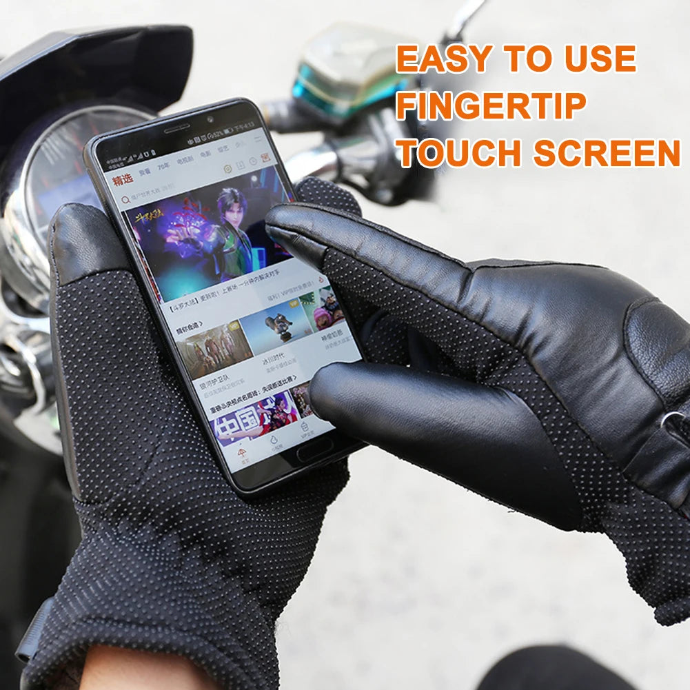 USB Electric Heated Gloves Outdoor Thermal  Hand warmer Winter Ski Gloves Motorcycle heated gloves Waterproof Touch Screen