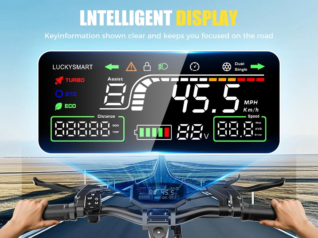 11 inch beach off-road electric scooter 1600W48V18AH lithium battery rear wheel drive intelligent folding mini electric scooter