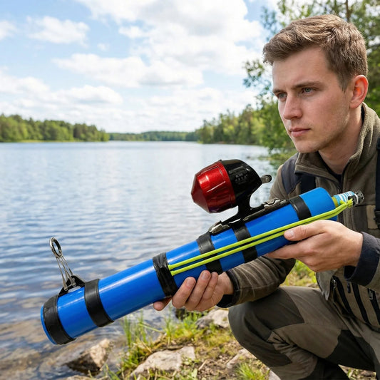 Fishing Catapult Rod with Reel Precise Lure Launcher Fishings Equipment (BL10S)