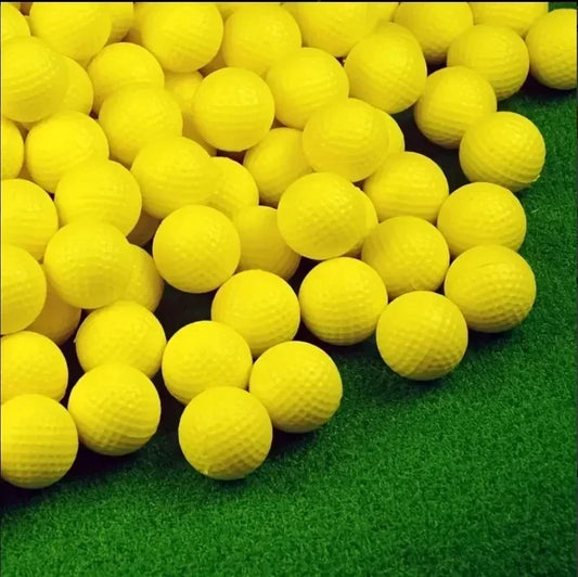10 Foam Golf Practice Balls, Soft Balls for Indoor or Outdoor Training, Great for Improving Golf Skills, Durable, Accessories