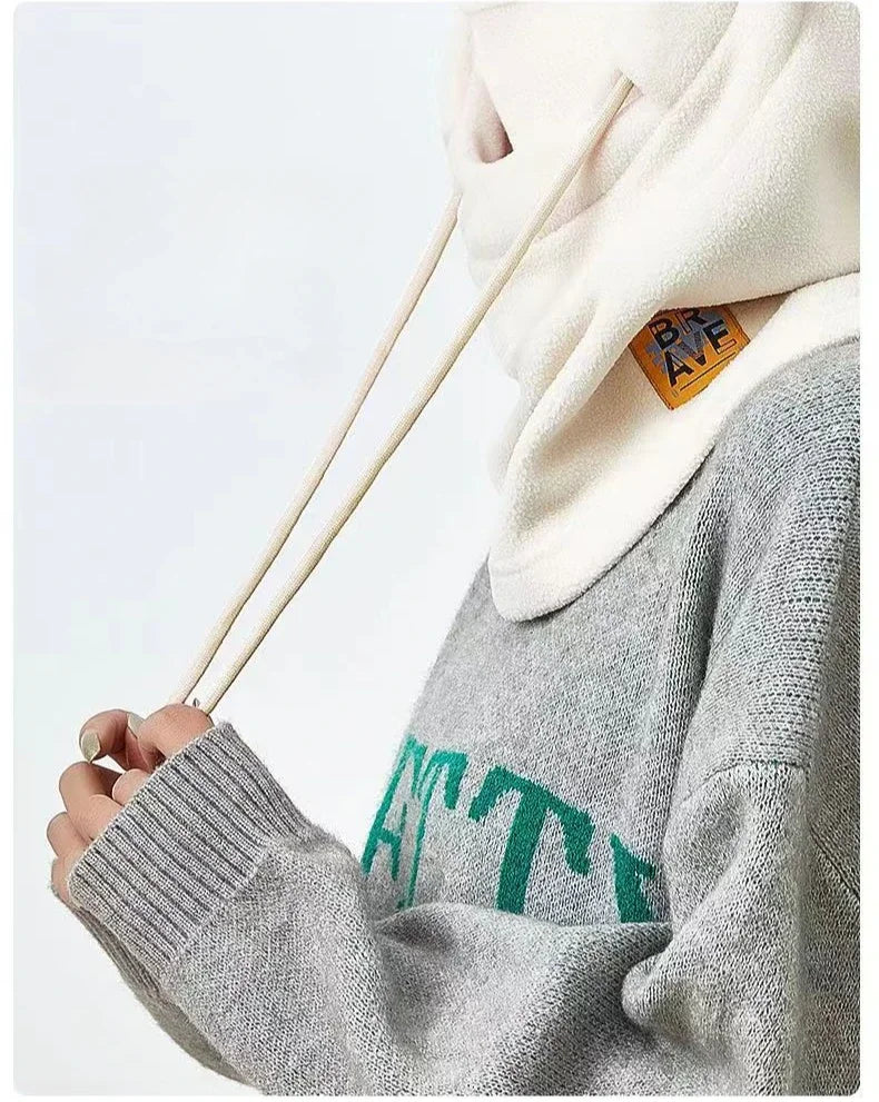 Winter Warm Hat with Mask and Neck Warmer 3-in-1 Windproof Balaclava  Cycling Cold Weather Protection