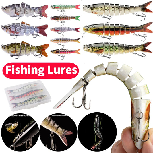 3/5/10Pcs Fishing Lures  Bait Slow Sinking