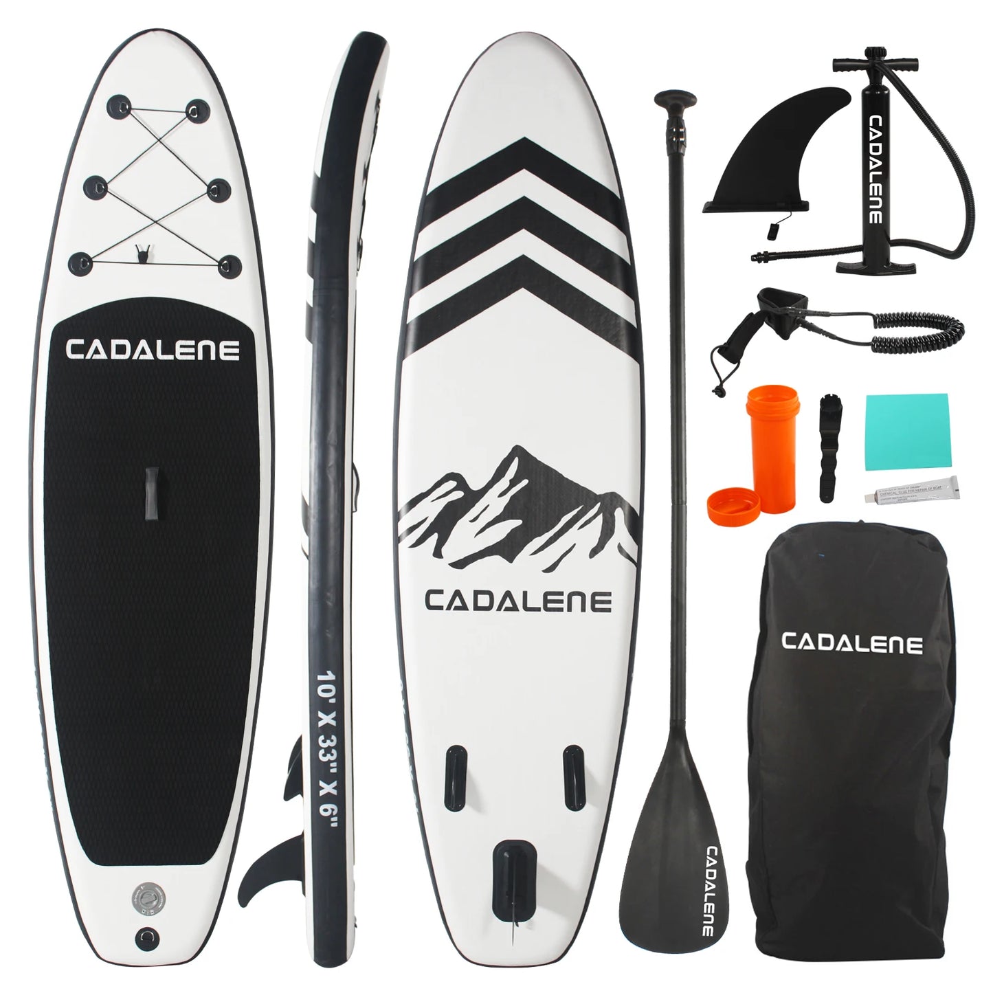 Paddle Board with SUP Accessories,
 Deck 10' Inflatable