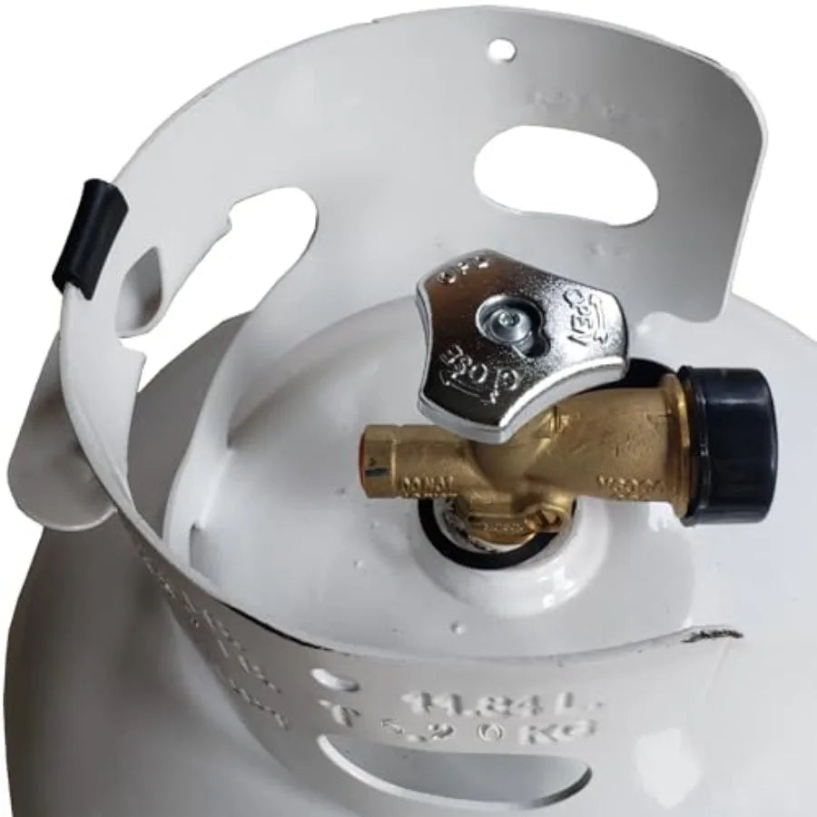 11lb Propane Tank for Outdoor Cooking and Heating Applications with High Performance Safety Valve and Durable Construction for R