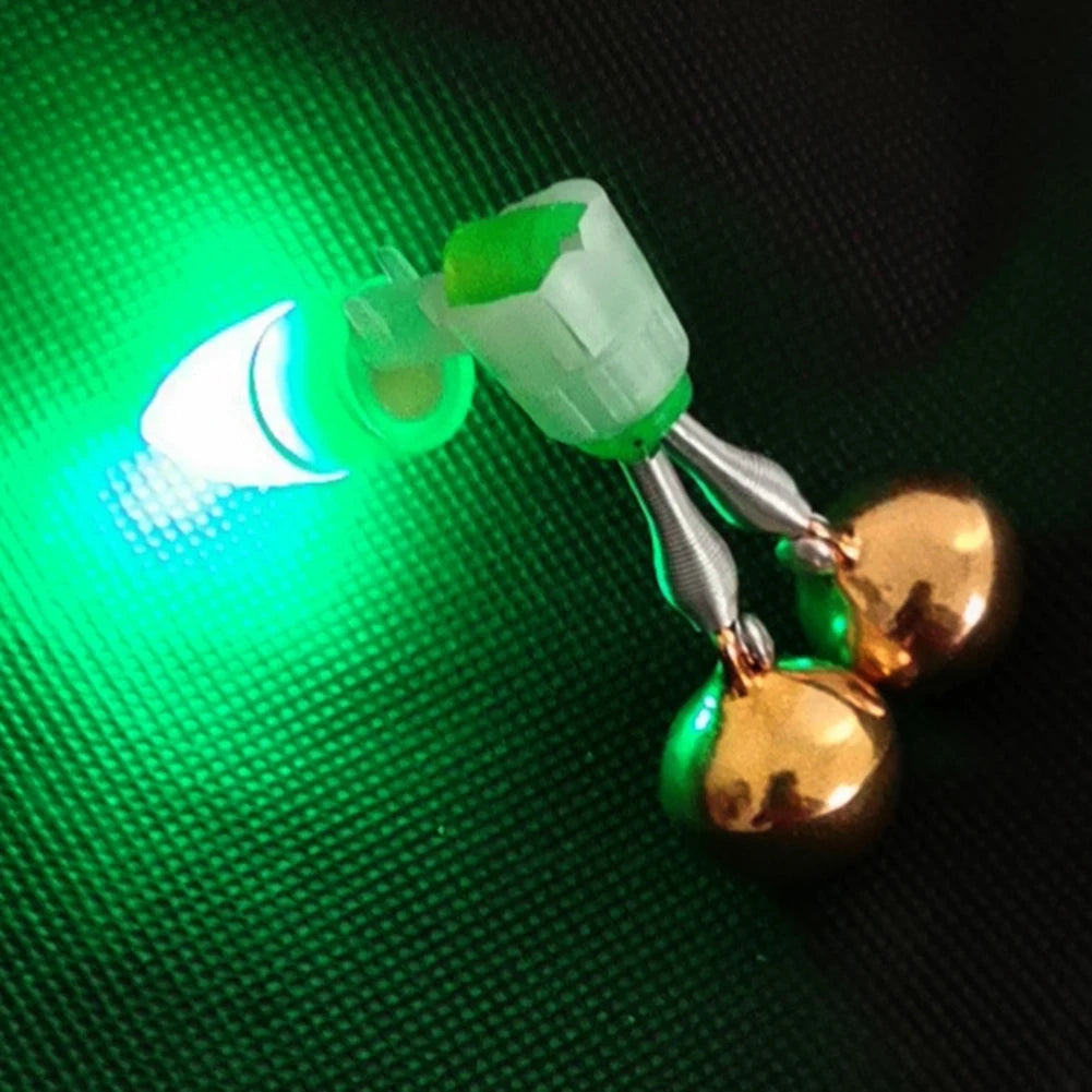 20-1PCS Fish Bite Alarm Twin Spiral Bells  Night Fishing Alarm Bell