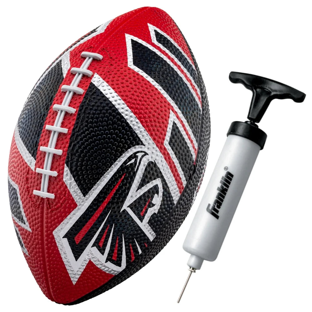 NFL Atlanta Falcons Mini Football 8.5 Inch Rubber Easy Grip Durable Kids Football Perfect