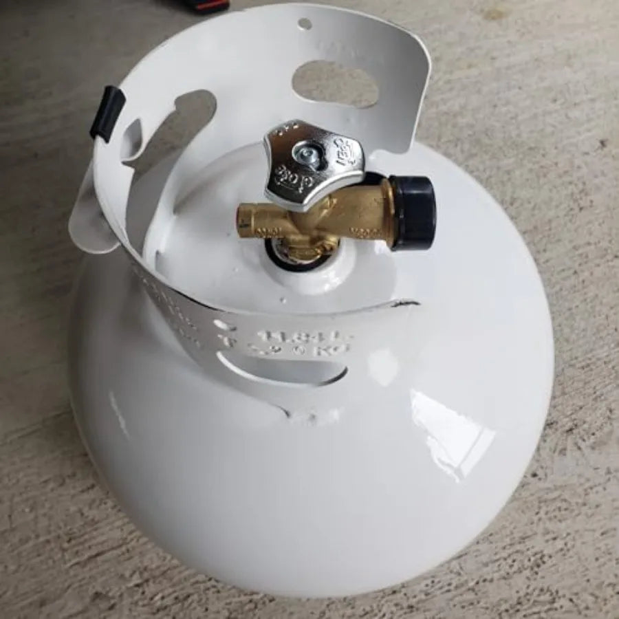 11lb Propane Tank for Outdoor Cooking and Heating Applications with High Performance Safety Valve and Durable Construction for R