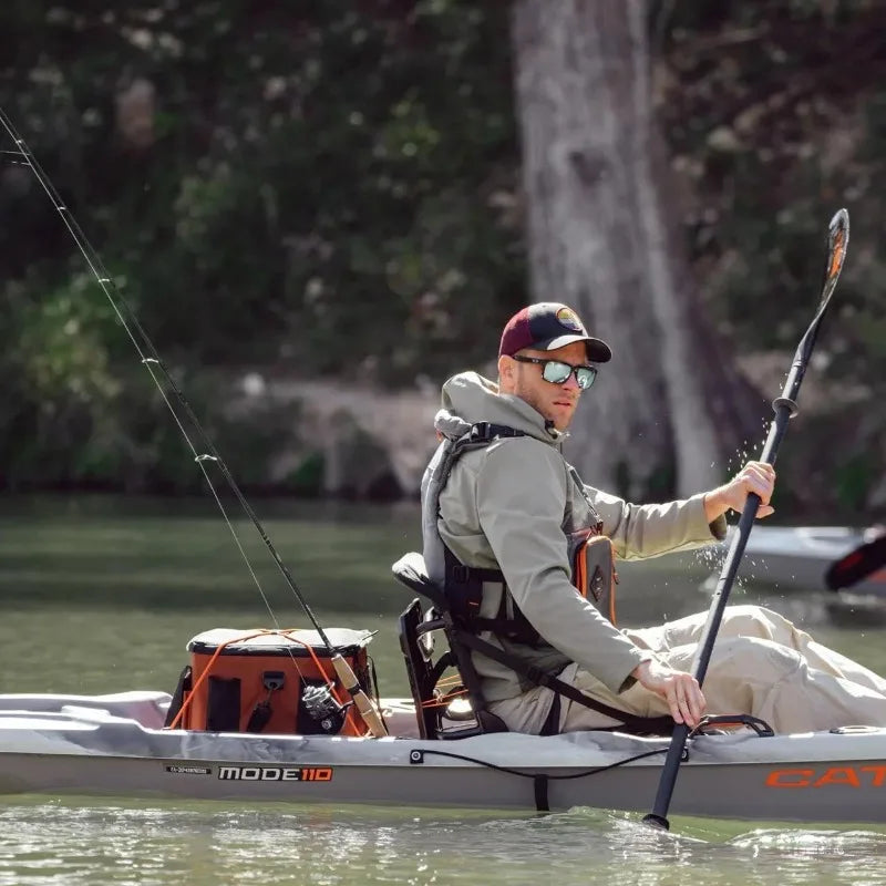 Catch Mode Fishing Kayak with Lawnchair - 10.5 ft