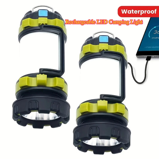 Rechargeable  1000LM Lantern Flashlight  4000mAh Power