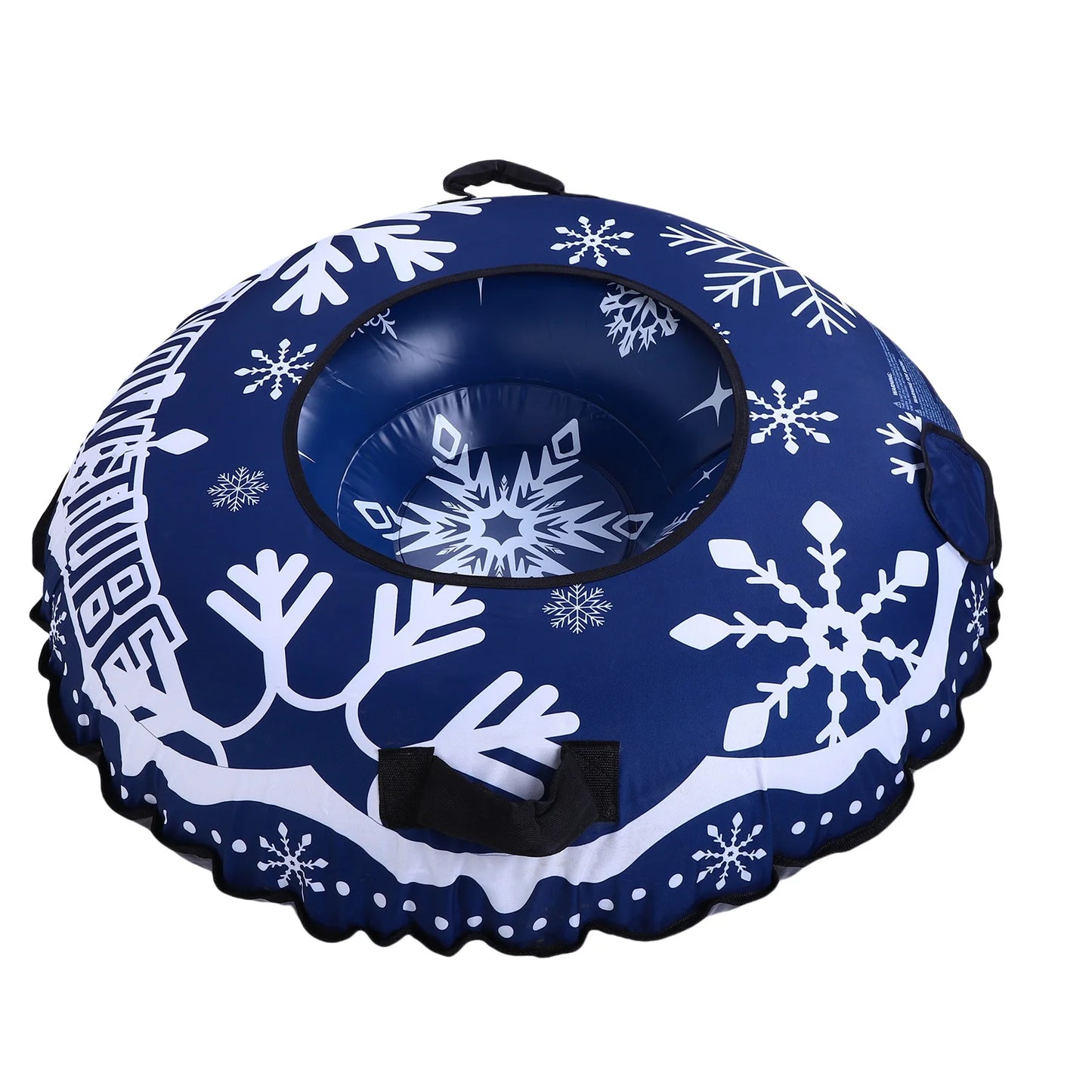 Inflatable Snow Tube Sled Heavy Duty for Sledding with Handles Tow Rope Winter Outdoor  for Boys Girls Adults