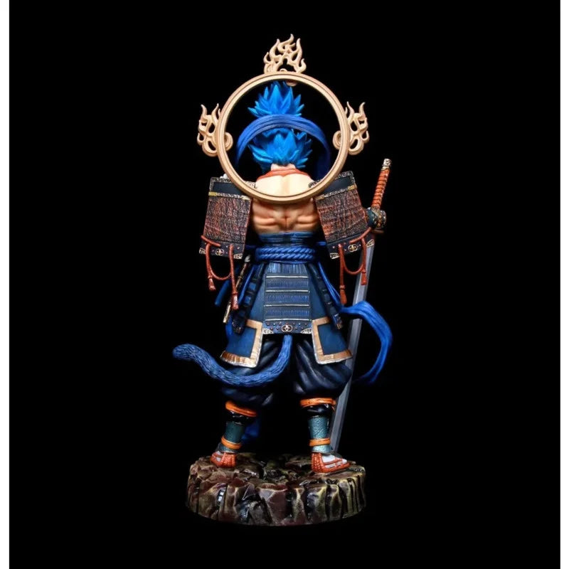 LuckyKay Studio PVC Dragon Ball Warrior Samurai Vegetto Statue 36cm Figurine DBZ Anime Model Action Figure Collection Toy Figma