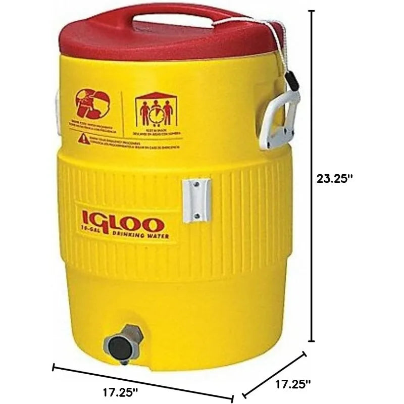 Igloo Cooler Water Beverage Dispenser, 10 Gallon Water Cooler,Insulated Drink Dispenser with Spout,Portable Handwashing Stations