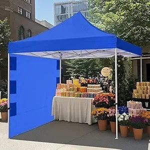 10x20 Heavy Duty Pop up Canopy Tent, Commercial Grade Instant Shelter with Wheeled Bag for Outdoor, Beach, Parties, Markets, 50