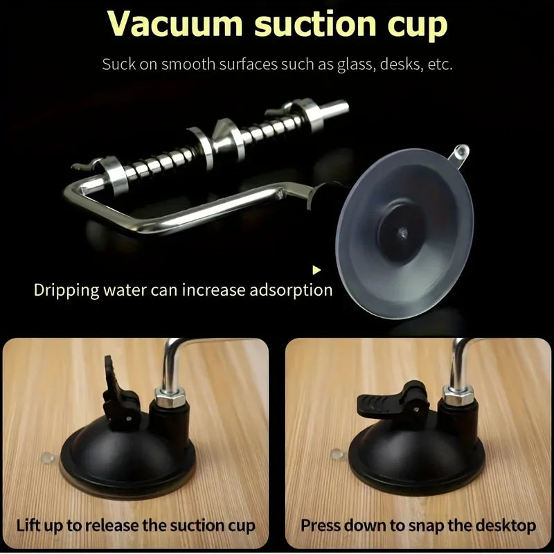 1Pc Aluminum Alloy Fishing Line Winding Machine, Outdoor Fishing Reel Winding Machine