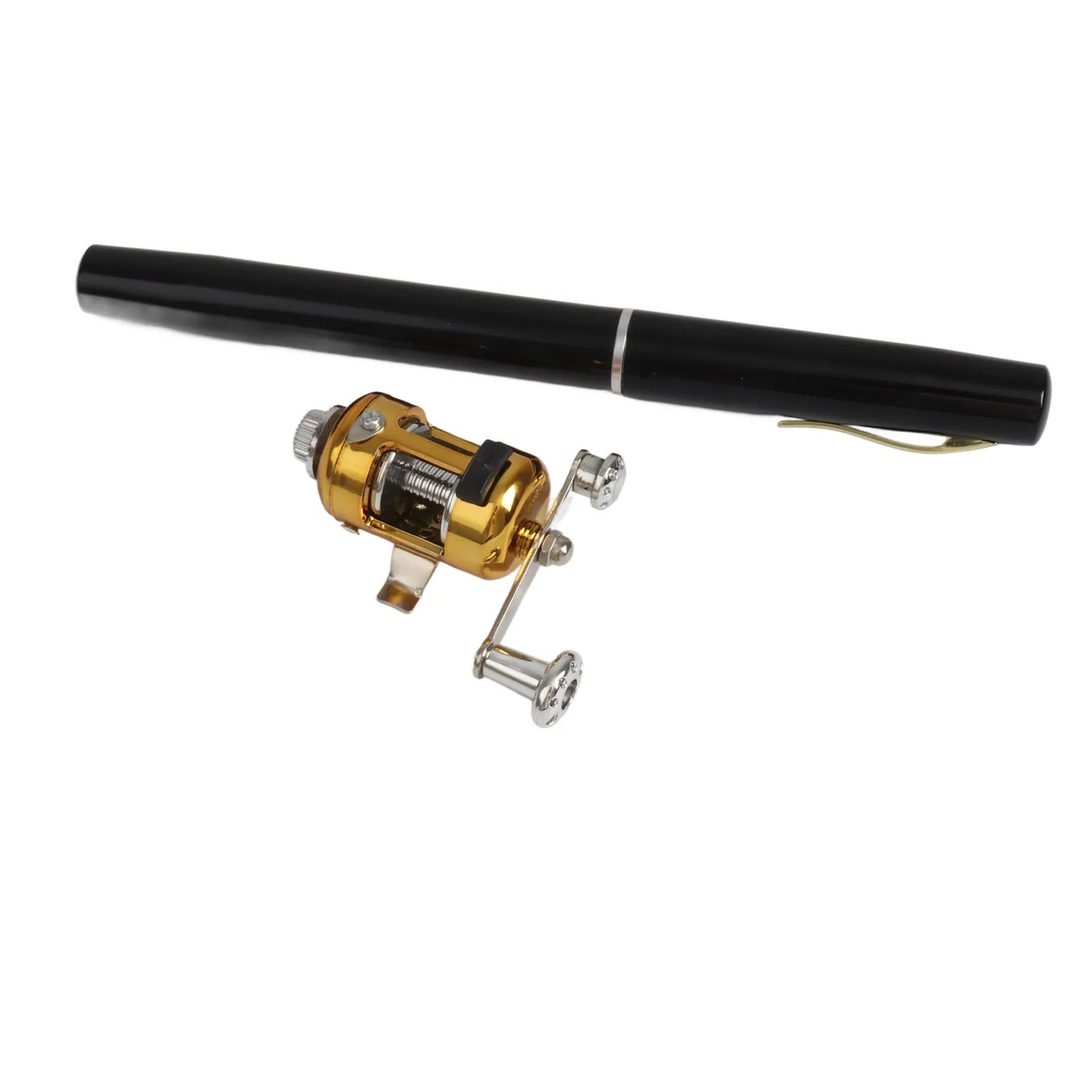 Fishing Rod Reel Combo Set Mini Telescopic Portable Pocket Pen Fishing Rod Pole  Fishing Line Soft Lures Baits Jig Hooks