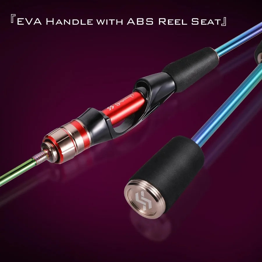 Ultralight Graphite Spinning Fishing Rod and Reel Combo
 2Piece