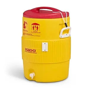 Igloo Cooler Water Beverage Dispenser, 10 Gallon Water Cooler,Insulated Drink Dispenser with Spout,Portable Handwashing Stations