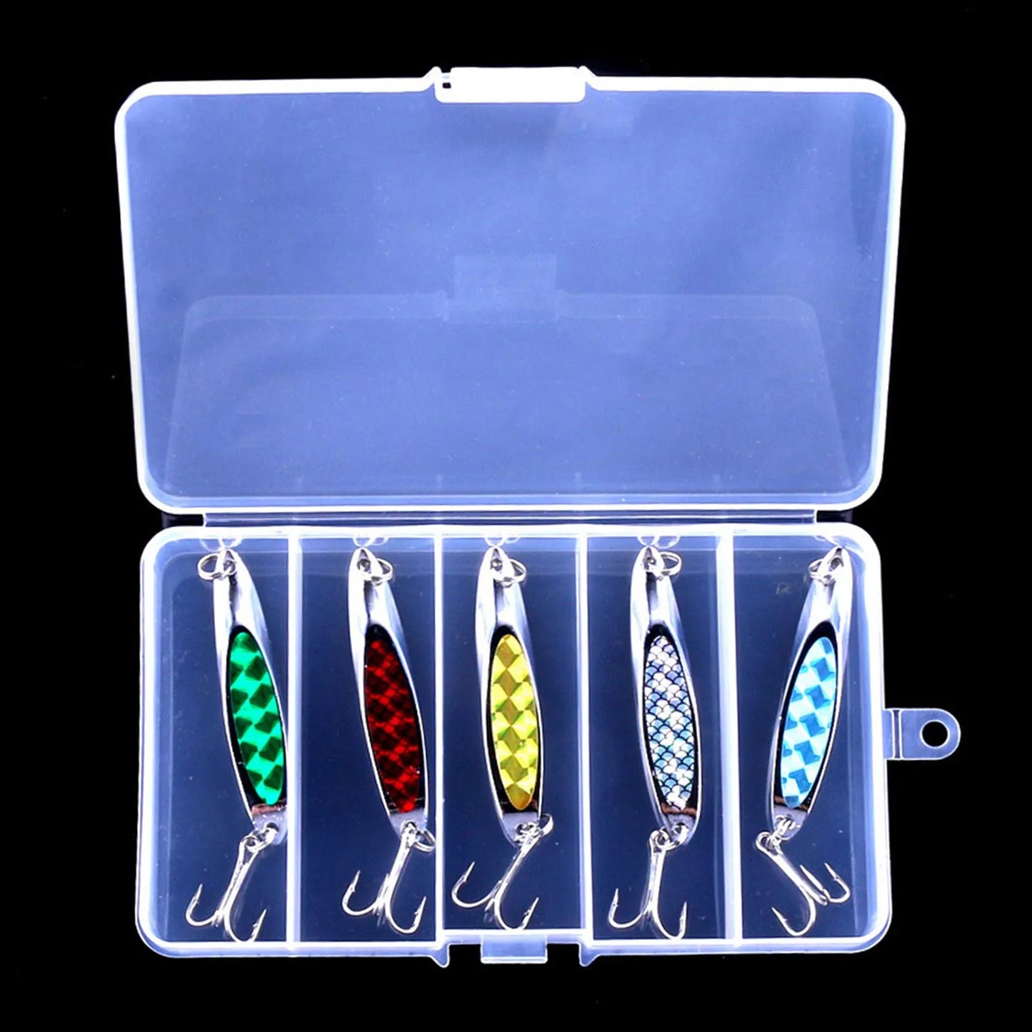 Metal Hard Jiggs with Eye-catching Paint Suitable for Saltwater and Freshwater