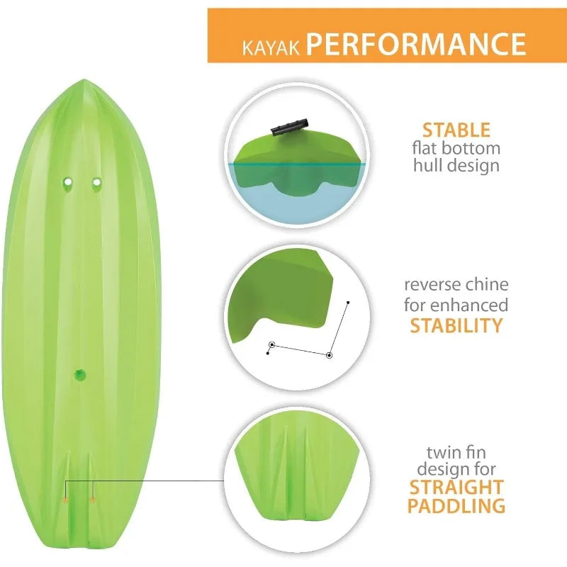 6 Feet Wave Kayak with Paddle