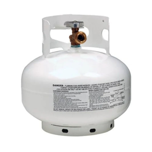 11lb Propane Tank for Outdoor Cooking and Heating Applications with High Performance Safety Valve and Durable Construction for R