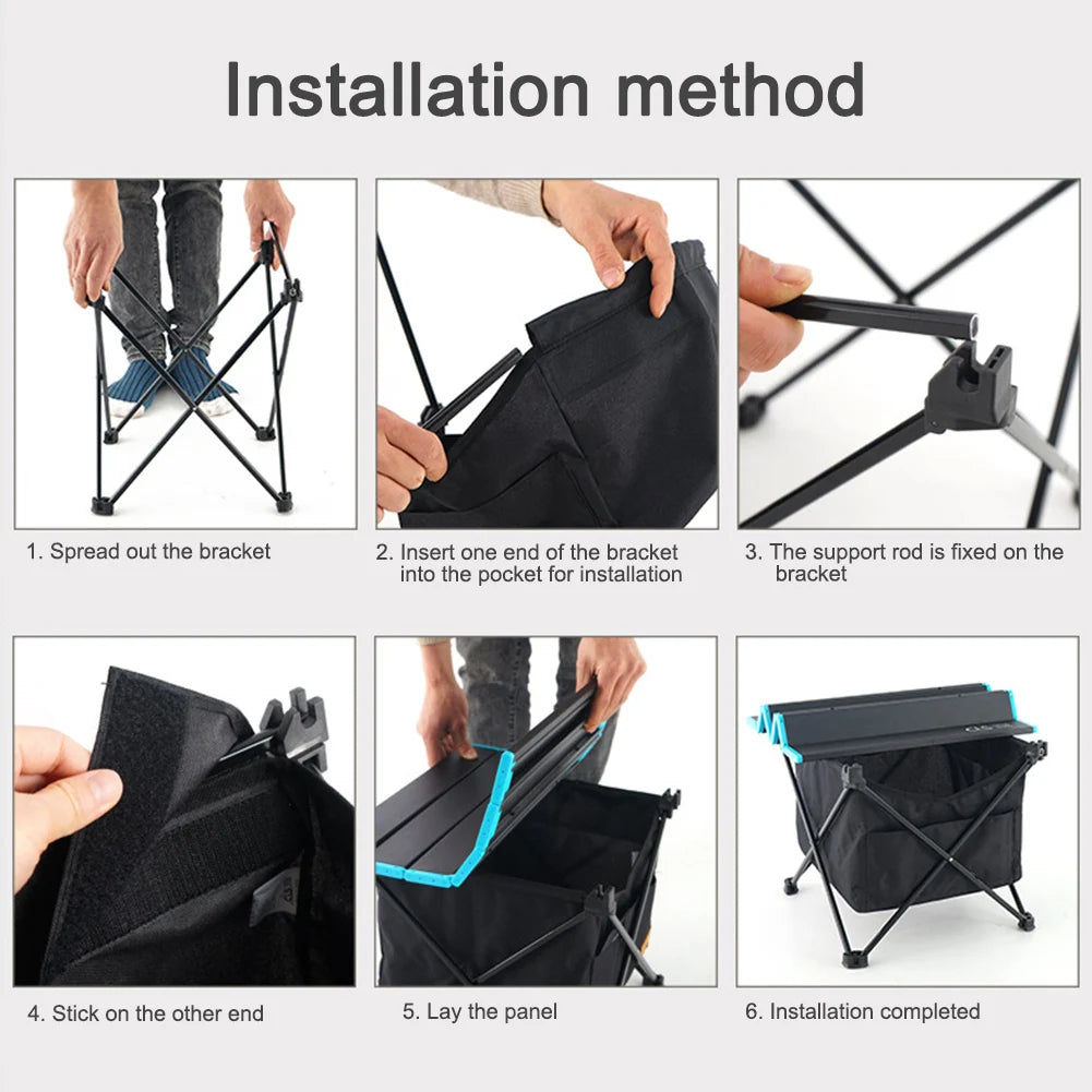 Camping Foldable Table Storage Bag for Outdoor Activity