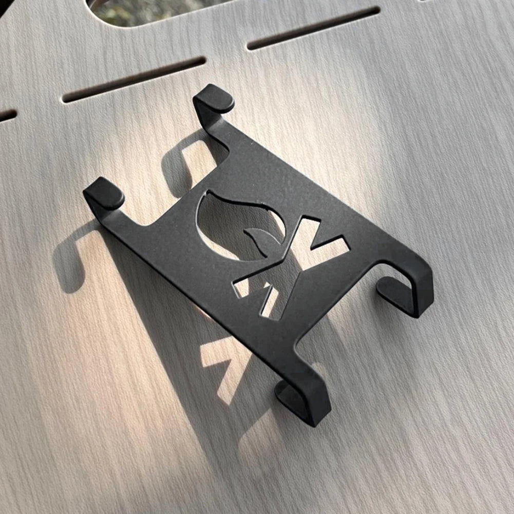 Butane Gas Tank Hanger Clip Stainless Steel Camping Table  for Outdoor Camping