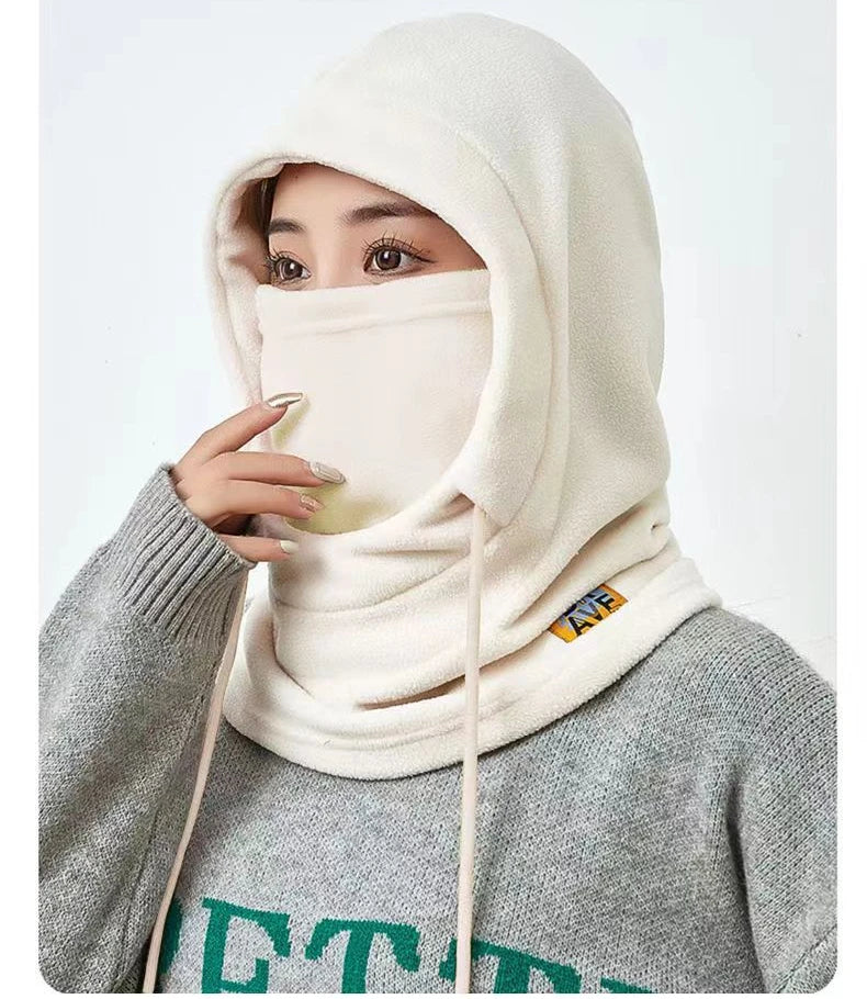 Winter Warm Hat with Mask and Neck Warmer 3-in-1 Windproof Balaclava  Cycling Cold Weather Protection