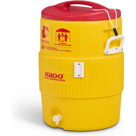 Igloo Cooler Water Beverage Dispenser, 10 Gallon Water Cooler,Insulated Drink Dispenser with Spout,Portable Handwashing Stations