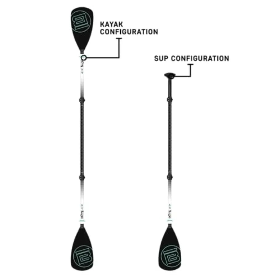 4Piece   Aluminum  Paddle Board for Kayak