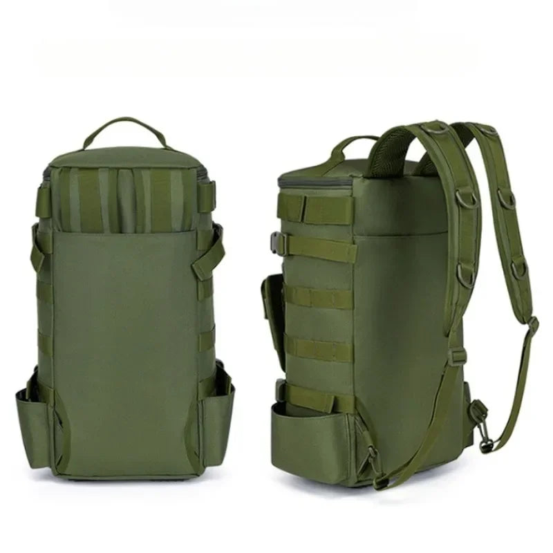Fishing Backpack for Men Large Capacity Rod Storage Shoulder Bag Outdoor Sports Fish Equipment Storage Pack 2028