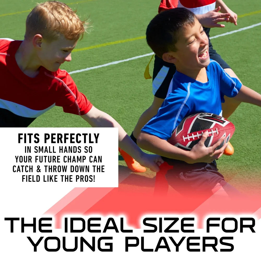 NFL Atlanta Falcons Mini Football 8.5 Inch Rubber Easy Grip Durable Kids Football Perfect