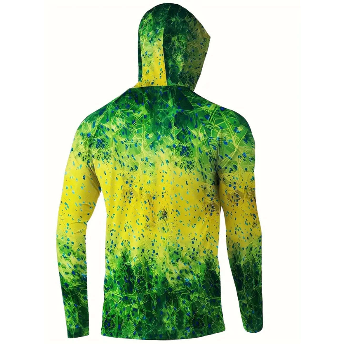 Fishing Hoodie Sailing Shirt Men Long Sleeve Sun Protection