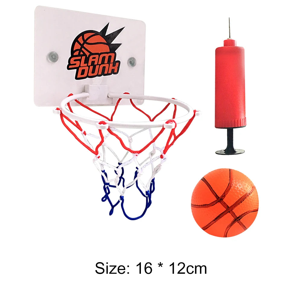 Kids Mini Basketball Hoop With Electronic Scoreboard Ball Sport Backboard Outdoor Indoor