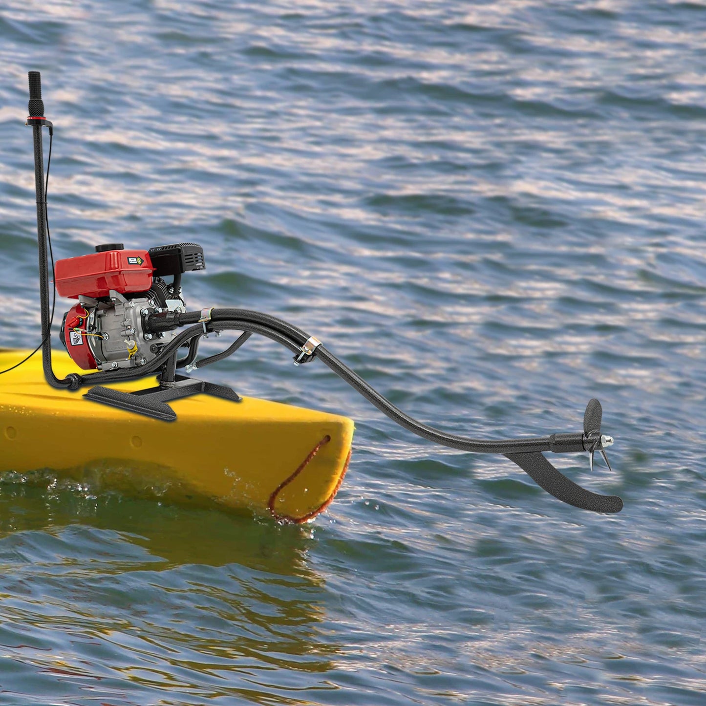 Ship-mounted Engine 7.5HP Outboard Motor, Four-stroke Fishing Boat Engine, Outboard Motor Fishing Boat Engine