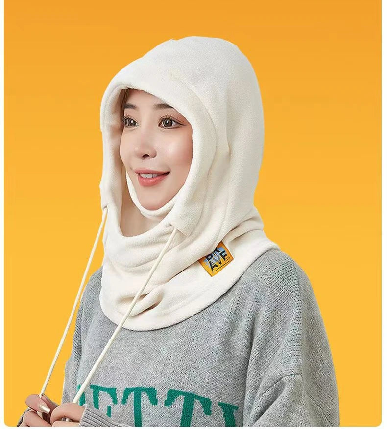 Winter Warm Hat with Mask and Neck Warmer 3-in-1 Windproof Balaclava  Cycling Cold Weather Protection